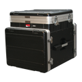 10U Top, 8U Side Console Audio Rack