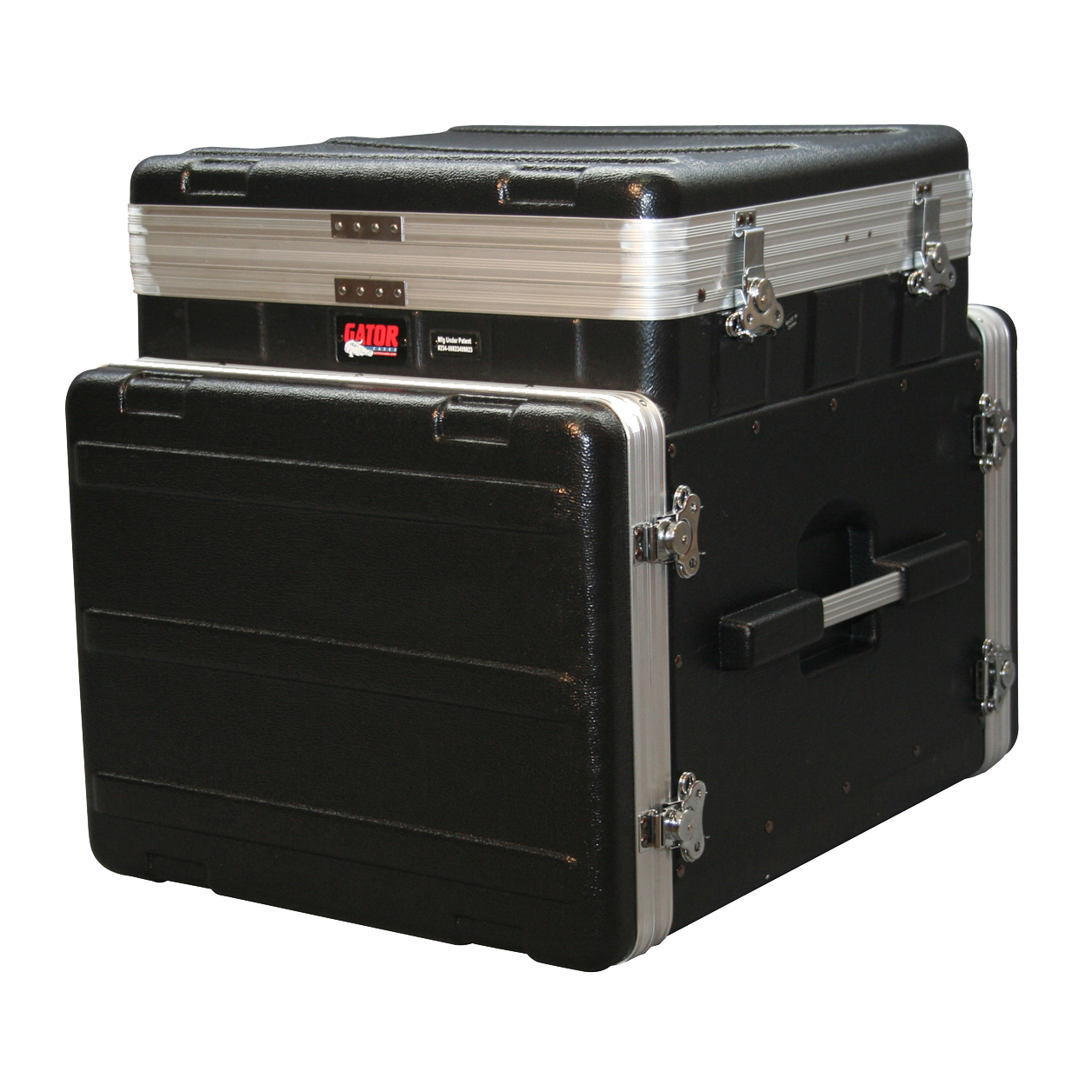 10U Top, 8U Side Console Audio Rack