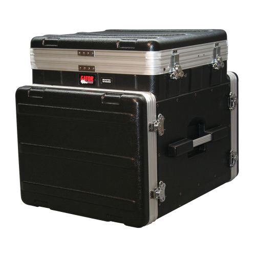 10U Top, 8U Side Console Audio Rack