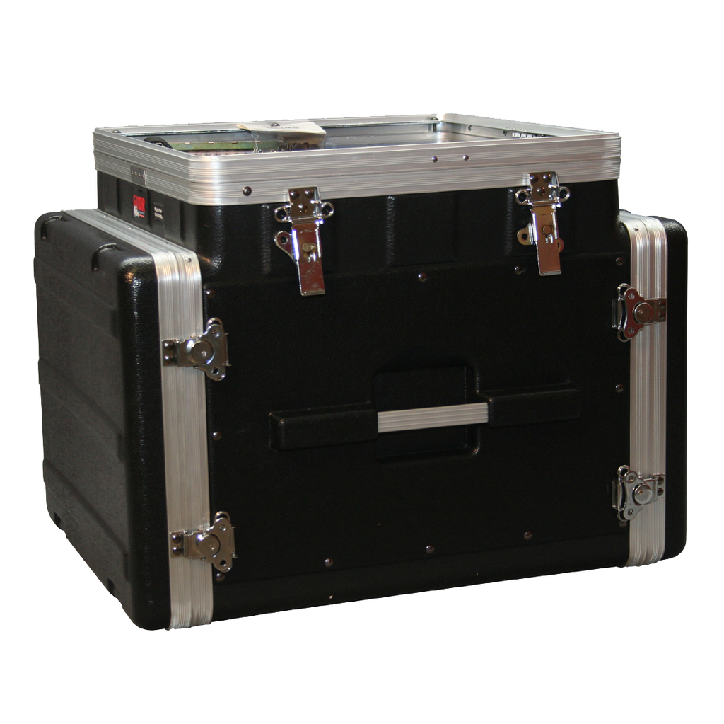 10U Top, 8U Side Console Audio Rack