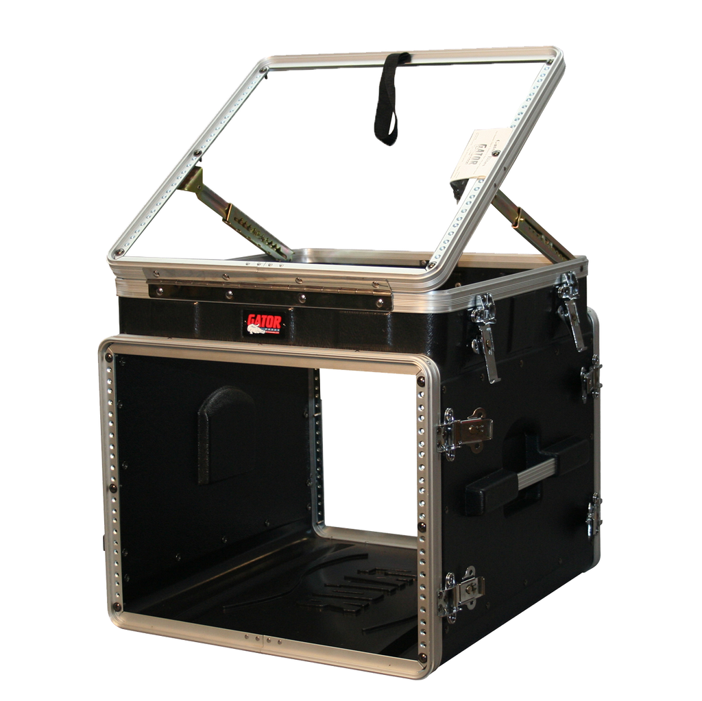 10U Top, 8U Side Console Audio Rack