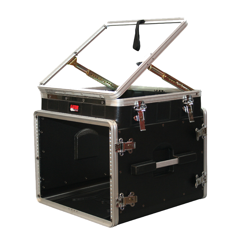 10U Top, 8U Side Console Audio Rack