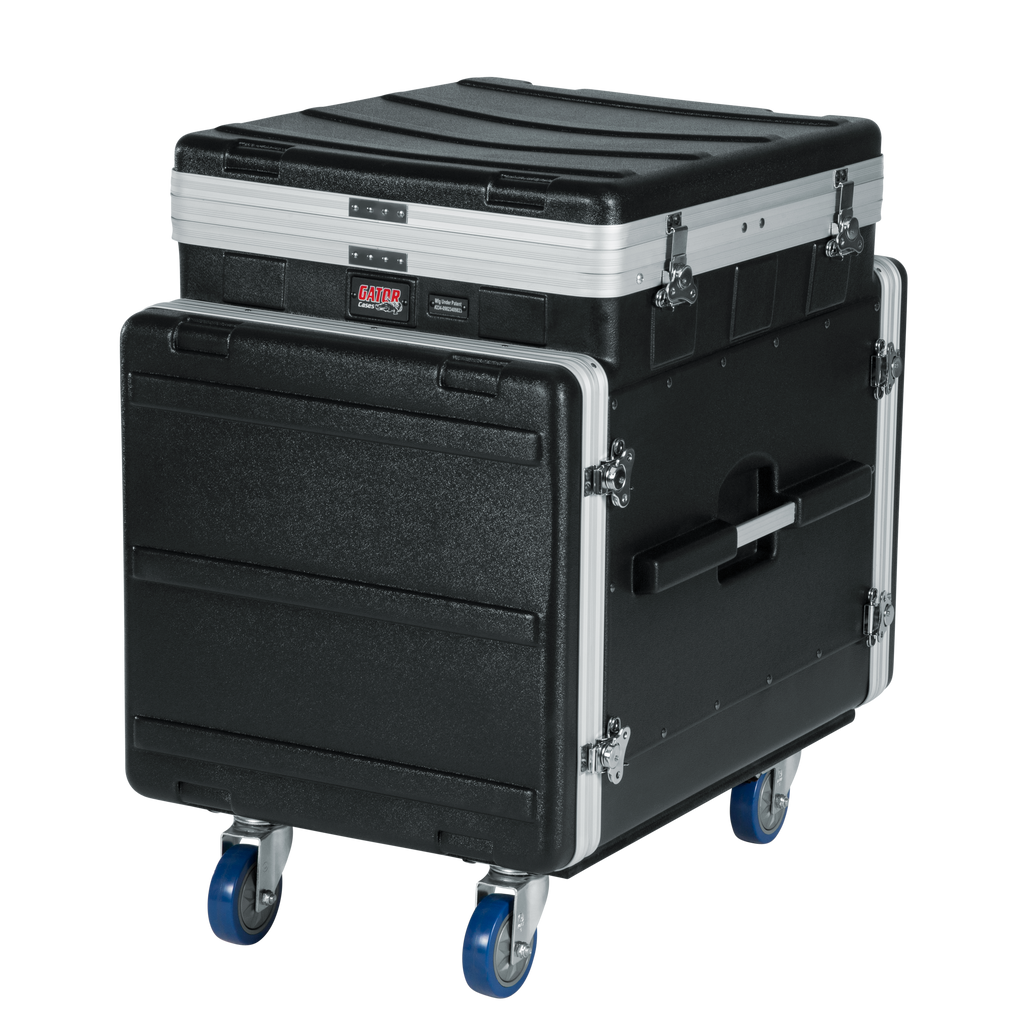 12U Top, 10U Side Console Audio Rack
