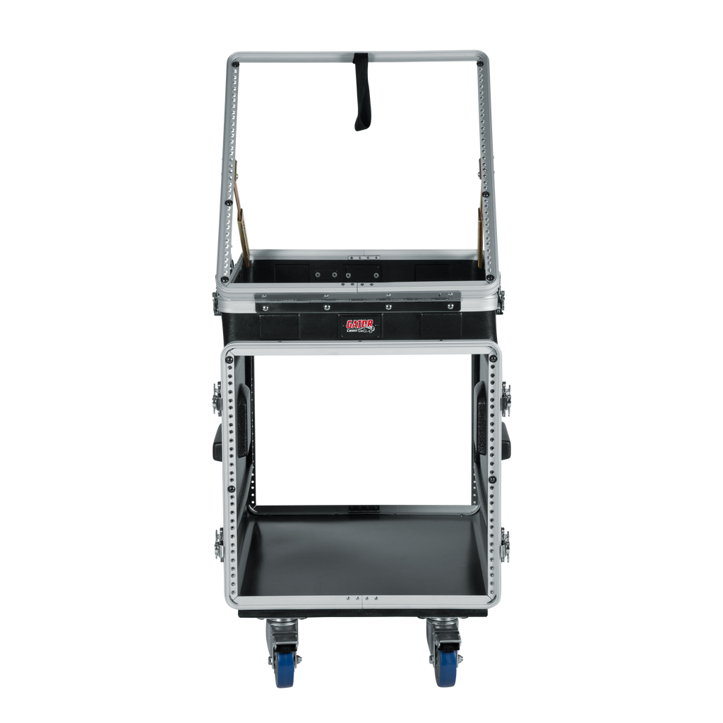12U Top, 10U Side Console Audio Rack