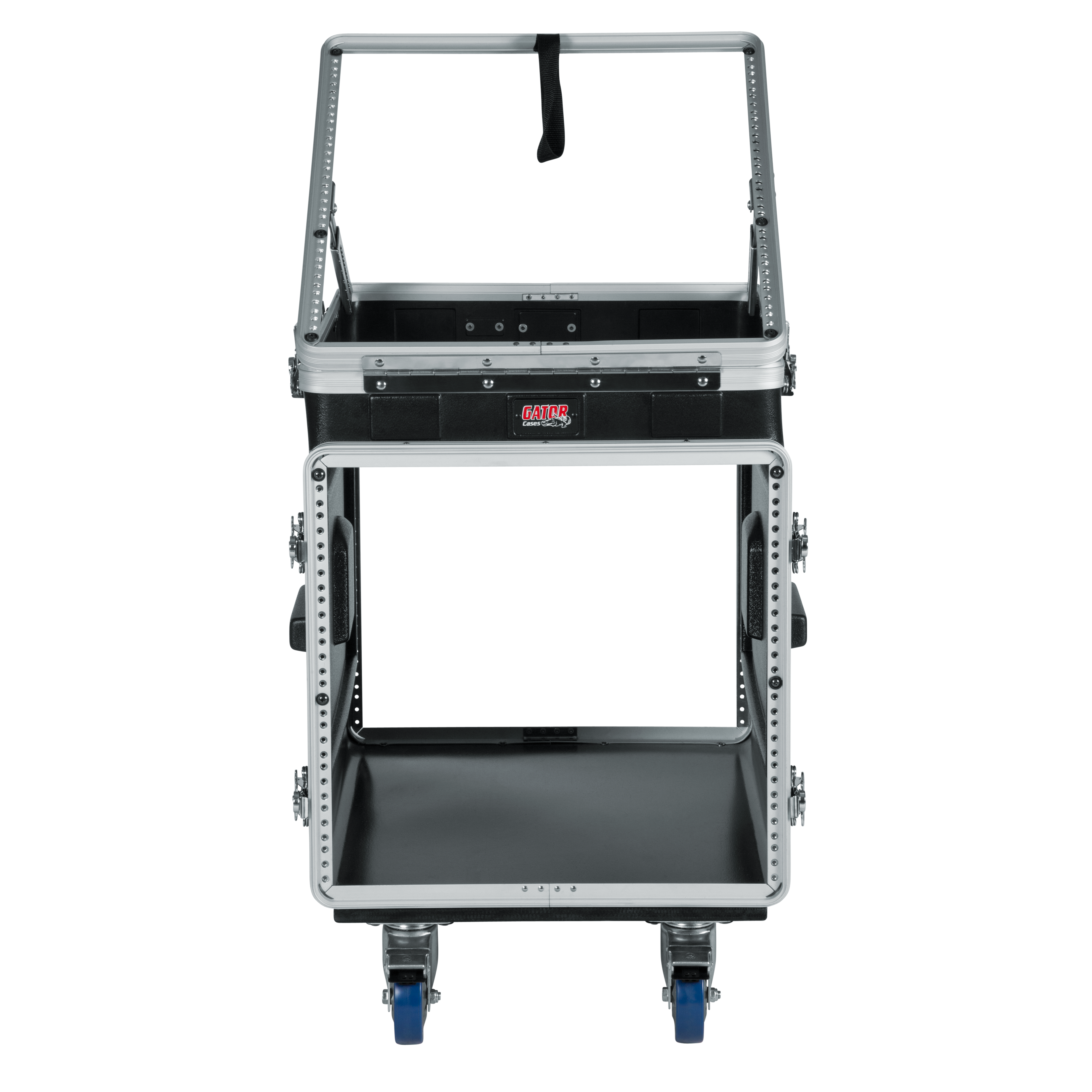 12U Top, 10U Side Console Audio Rack