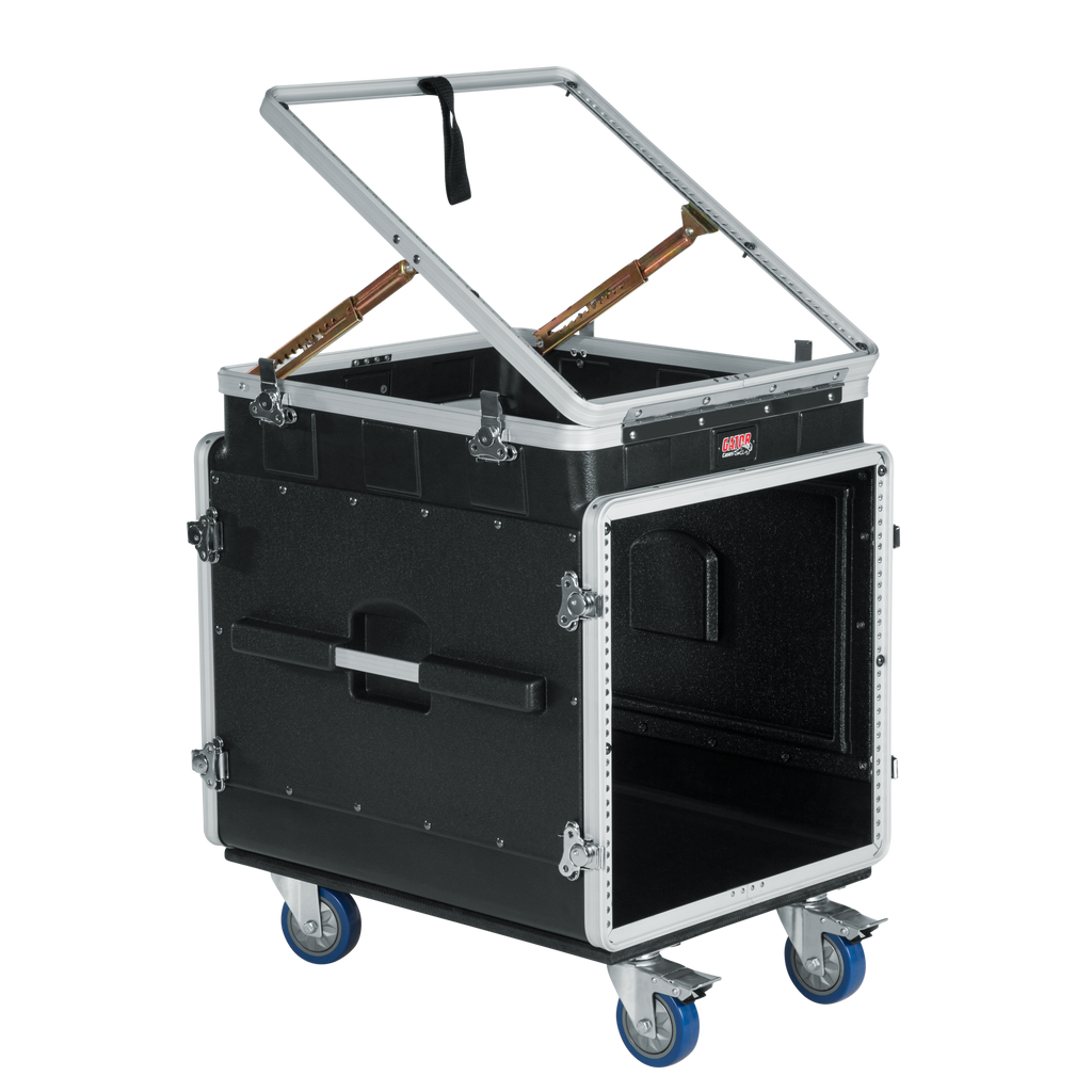 12U Top, 10U Side Console Audio Rack
