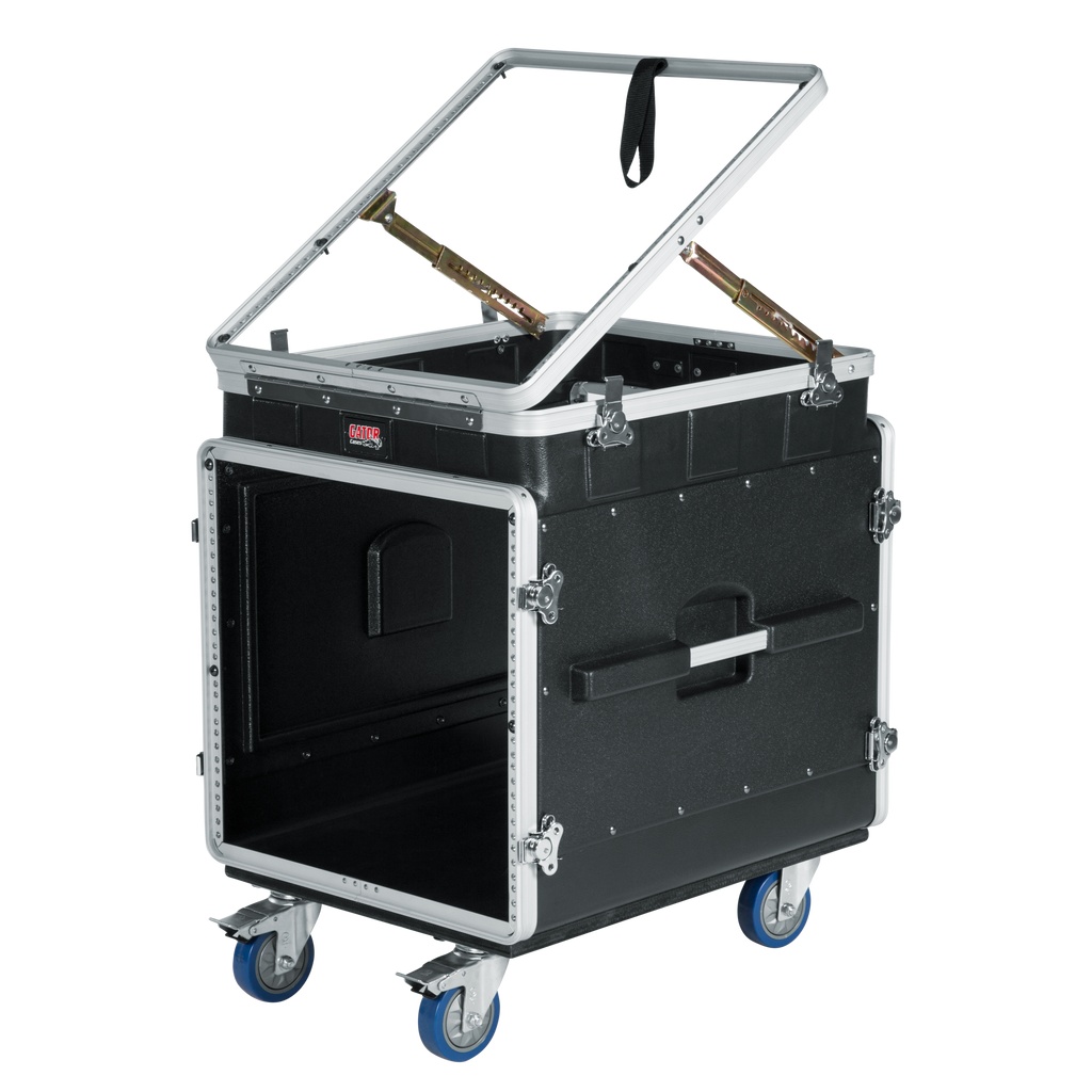 12U Top, 10U Side Console Audio Rack