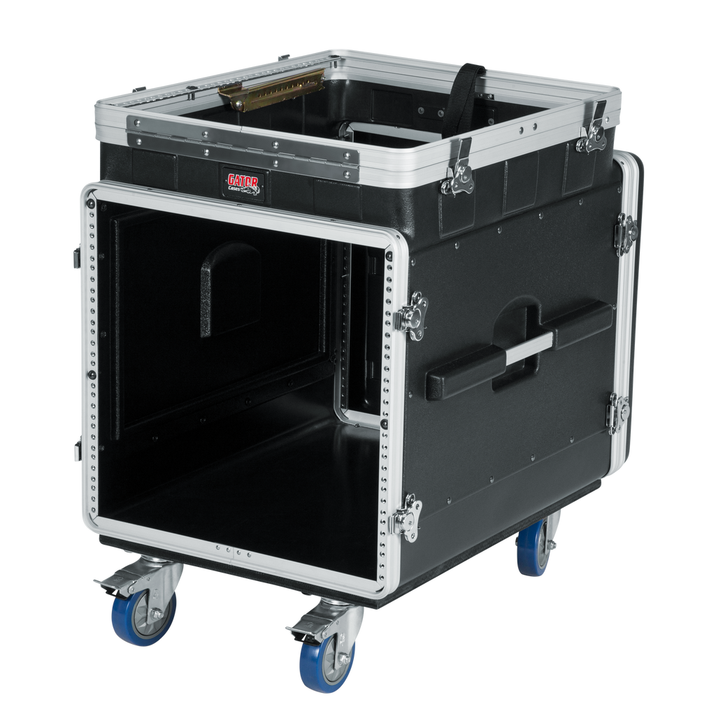 12U Top, 10U Side Console Audio Rack