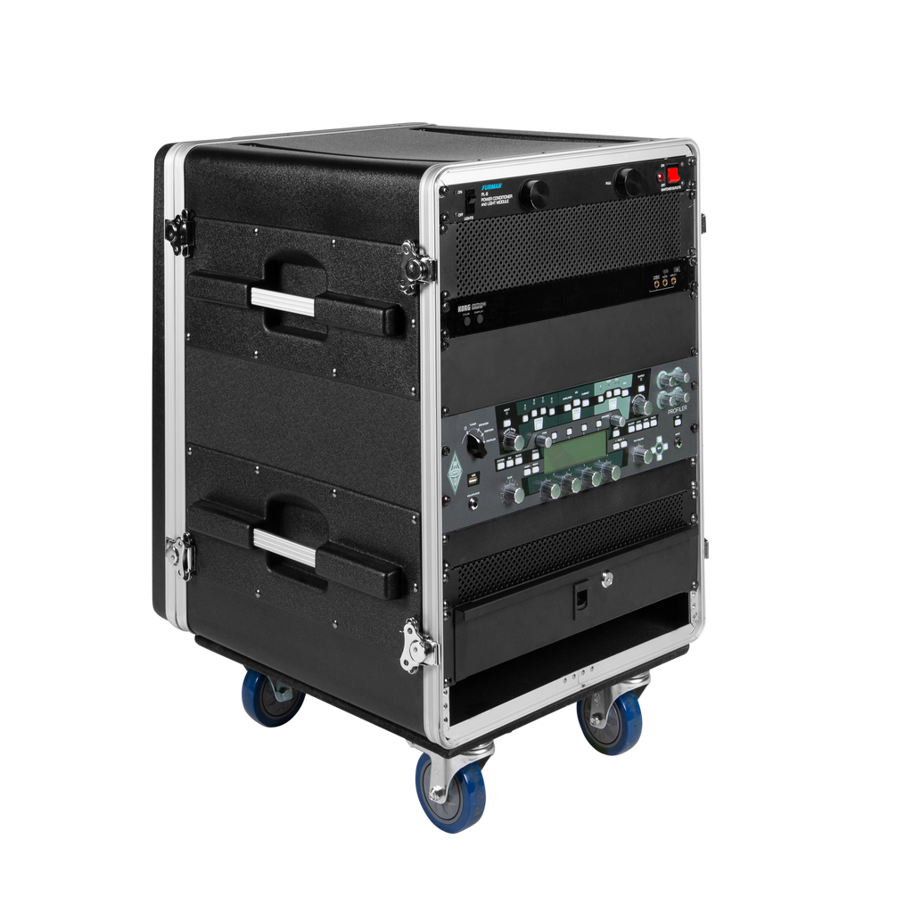 14U Rack Base w/ casters, for Console Audio Racks