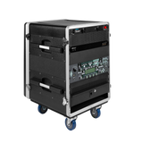 14U Rack Base w/ casters, for Console Audio Racks