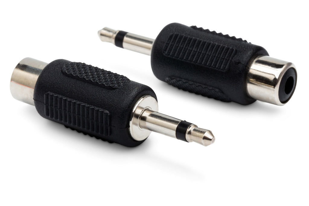 Adapters, RCA to 3.5 mm TS, 2 pc - Pack