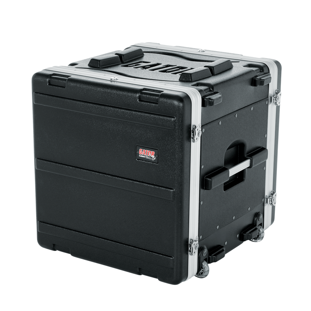 10U Audio Rack; Rolling