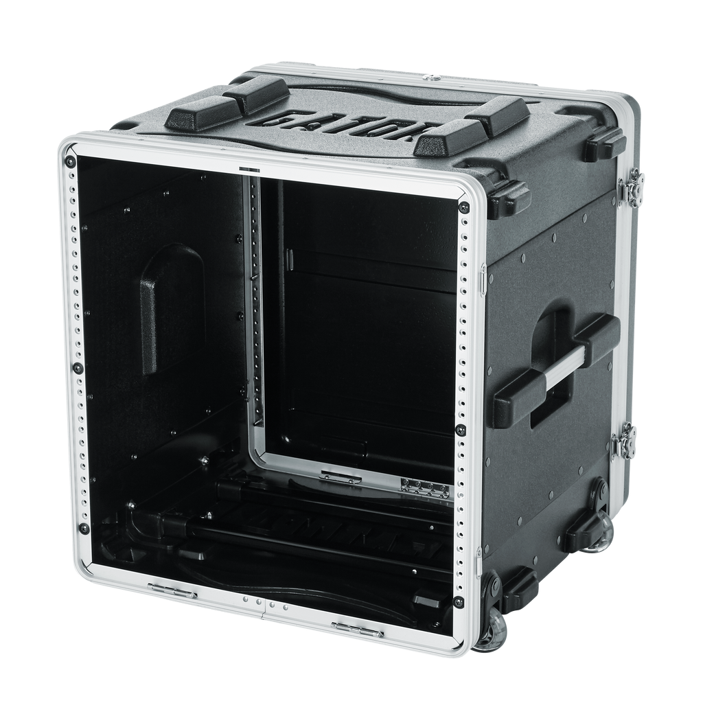 10U Audio Rack; Rolling