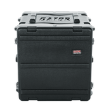10U Audio Rack; Powered Rolling