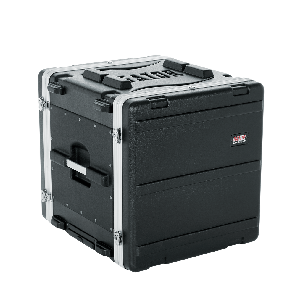 10U Audio Rack; Powered Rolling