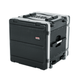 10U Audio Rack; Powered Rolling