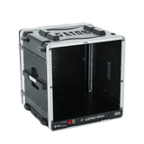 10U Audio Rack; Powered Rolling