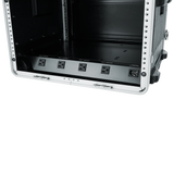 10U Audio Rack; Powered Rolling