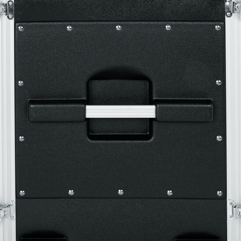 10U Audio Rack; Powered Rolling