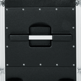 10U Audio Rack; Powered Rolling