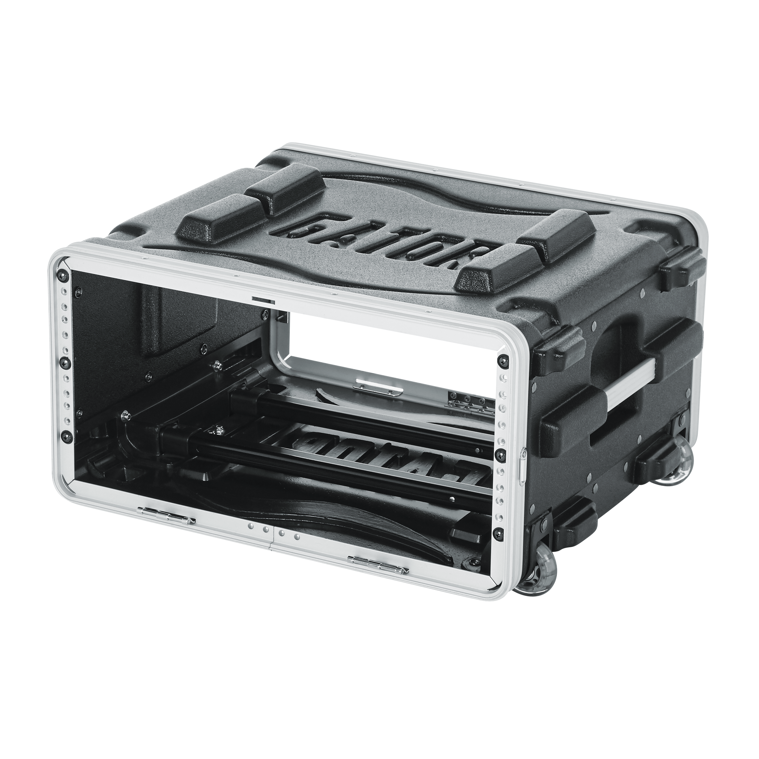 4U Audio Rack; Rolling