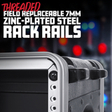 4U Audio Rack; Rolling