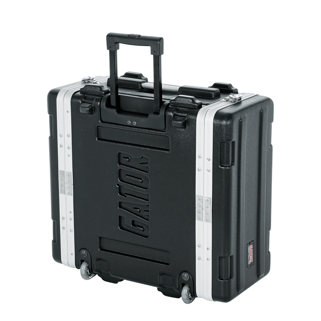 4U Audio Rack; Powered Rolling