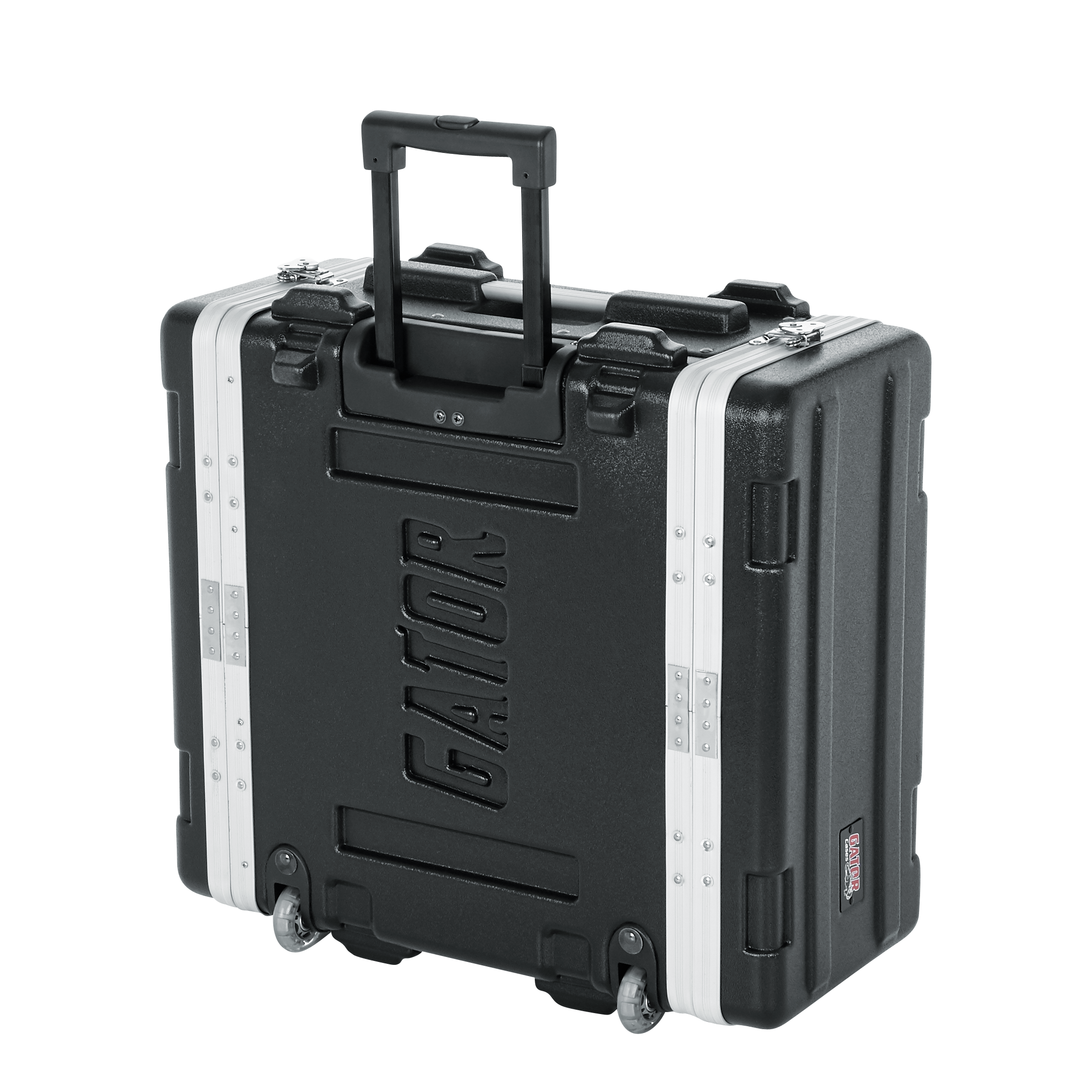 4U Audio Rack; Powered Rolling