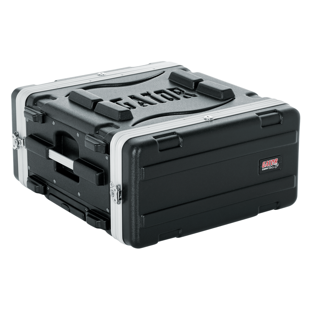 4U Audio Rack; Powered Rolling