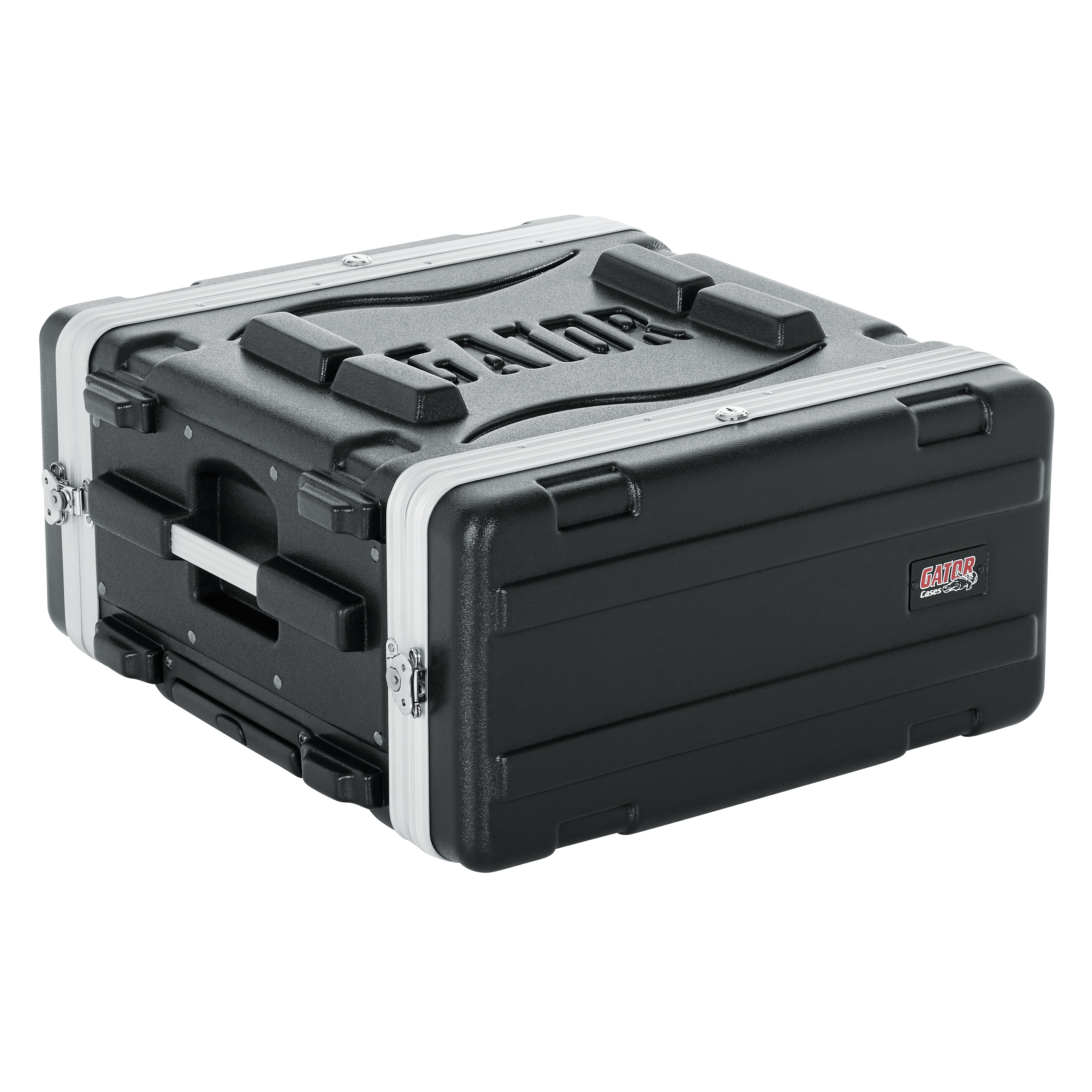 4U Audio Rack; Powered Rolling