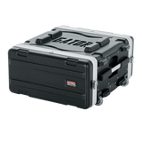 4U Audio Rack; Powered Rolling