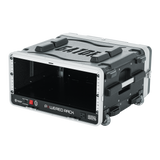 4U Audio Rack; Powered Rolling