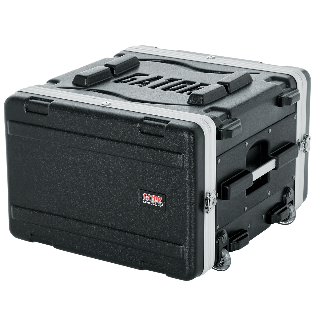 6U Audio Rack; Rolling