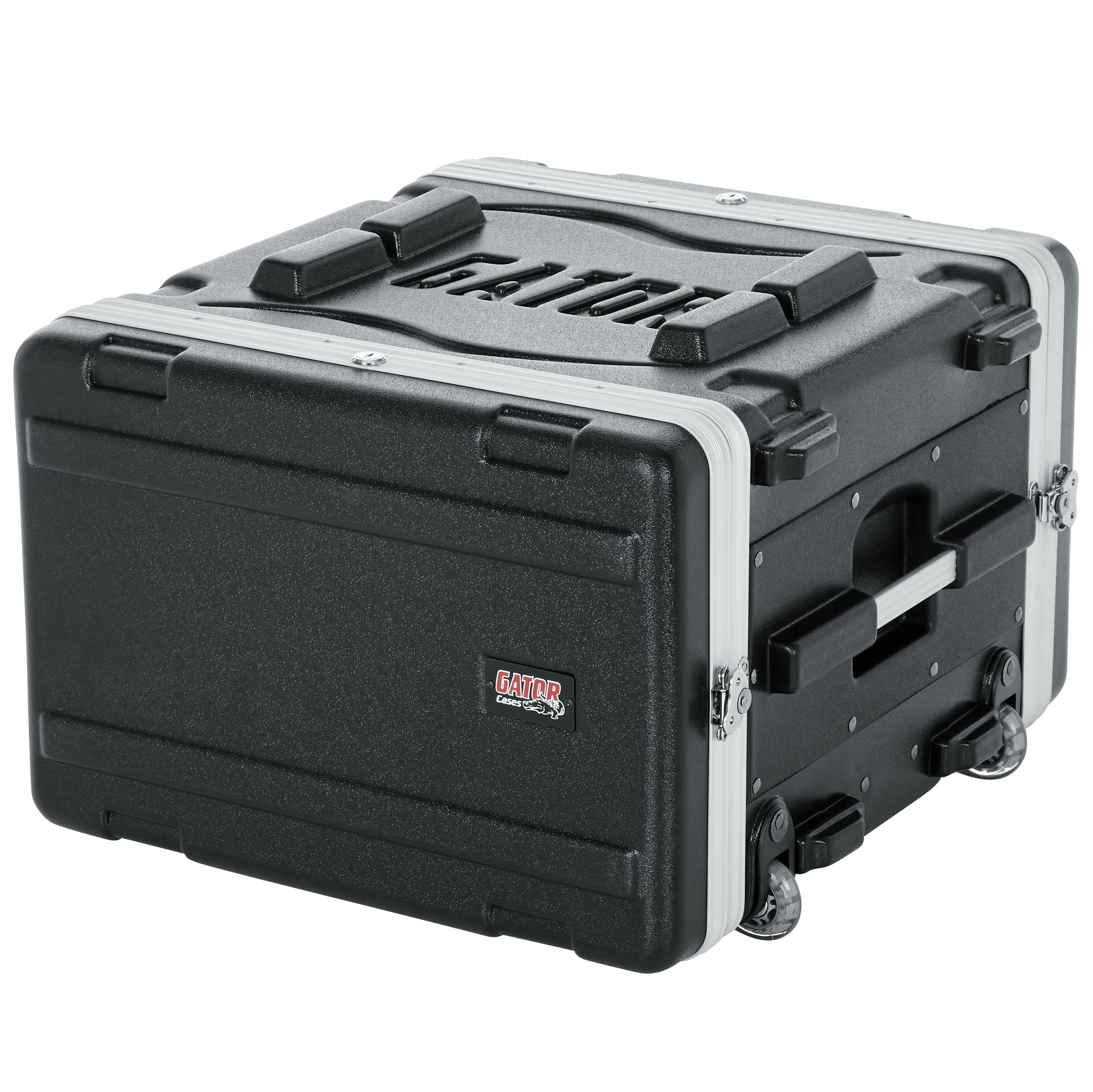 6U Audio Rack; Rolling