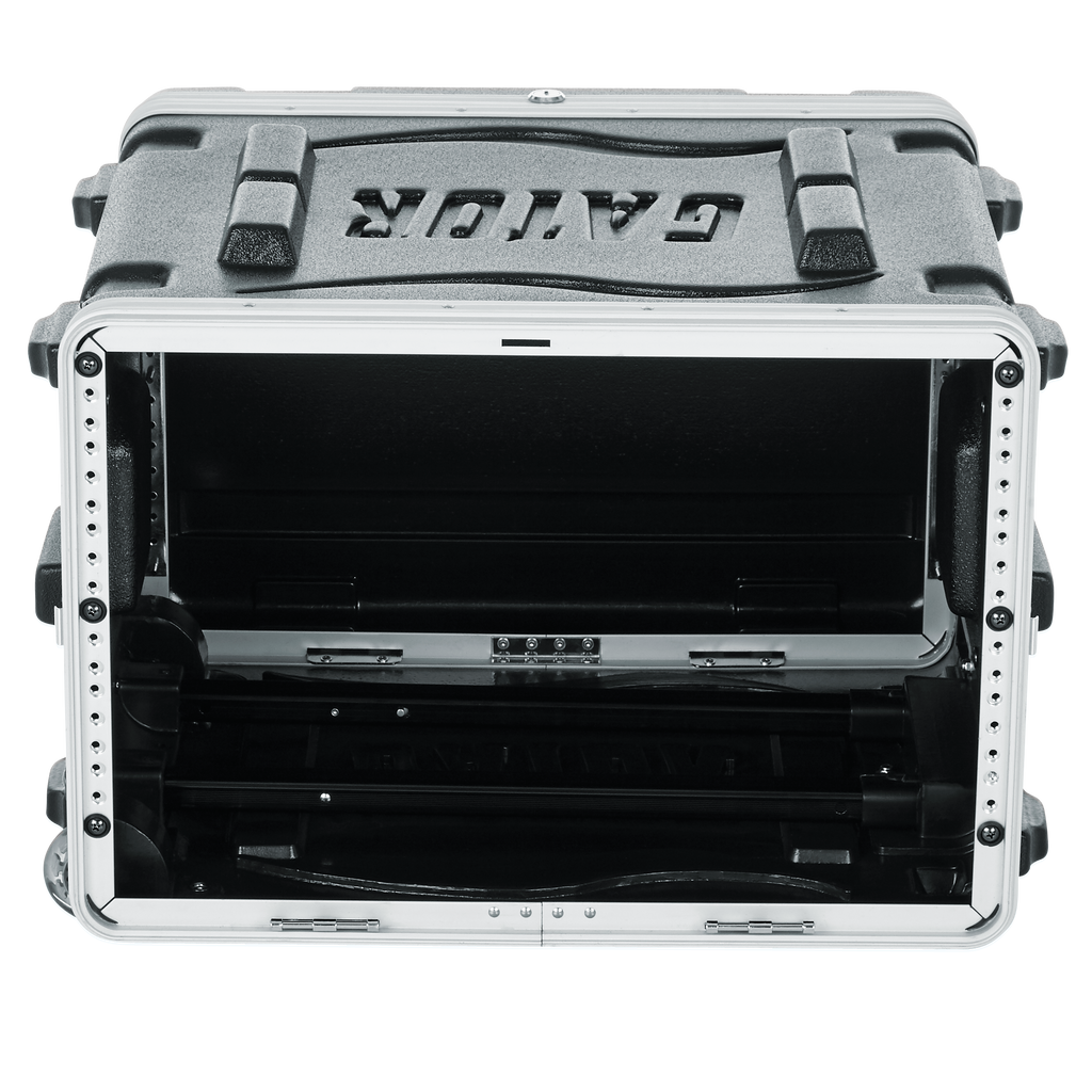 6U Audio Rack; Rolling