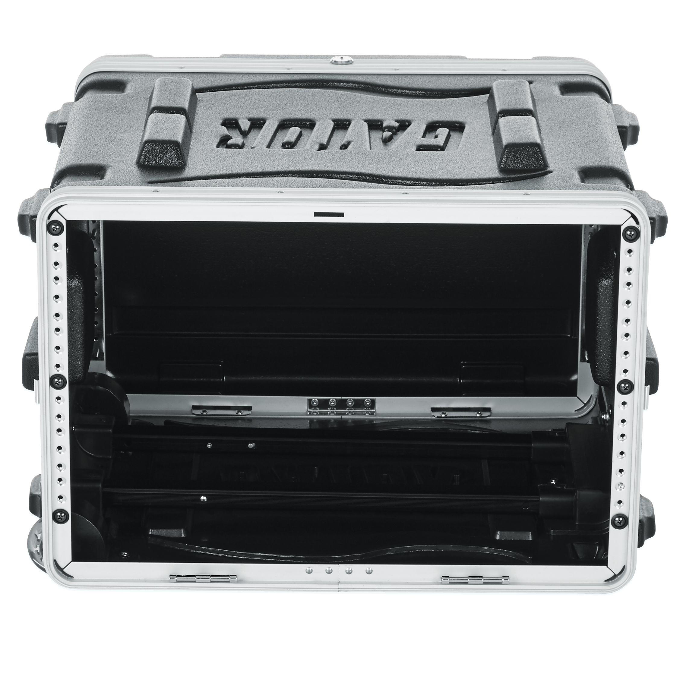 6U Audio Rack; Rolling