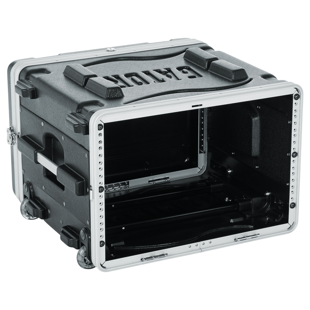 6U Audio Rack; Rolling