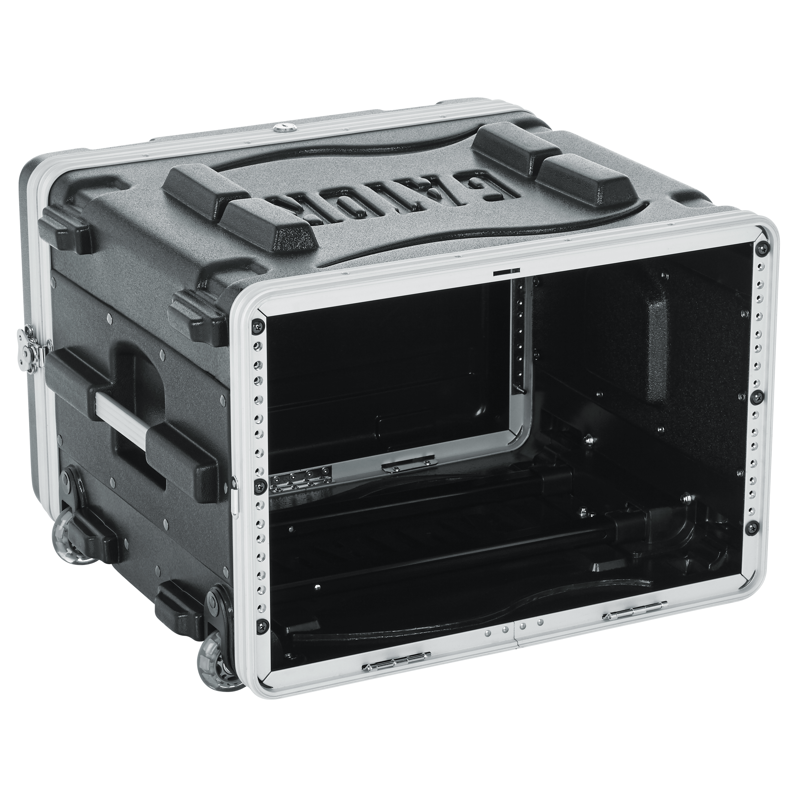 6U Audio Rack; Rolling