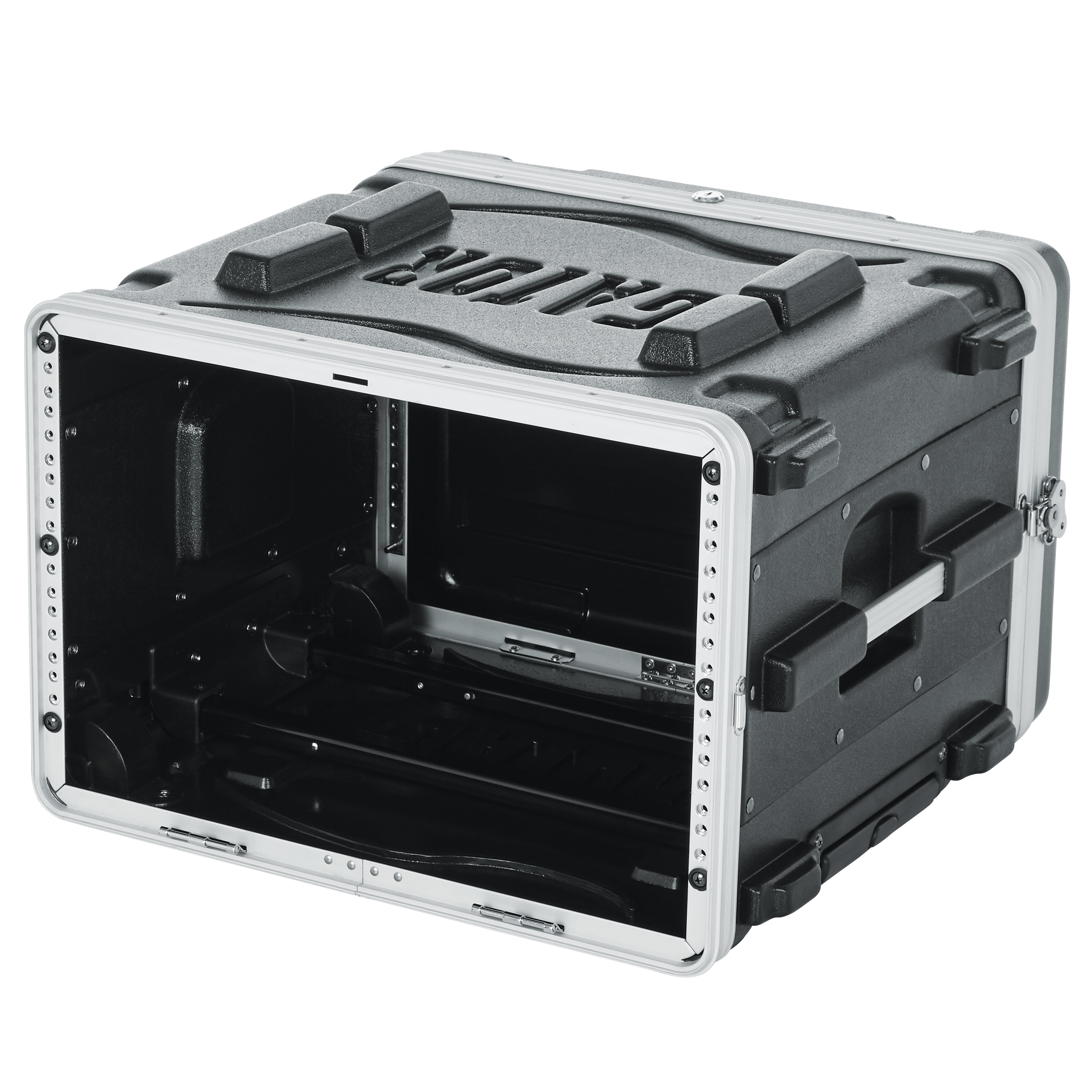 6U Audio Rack; Rolling