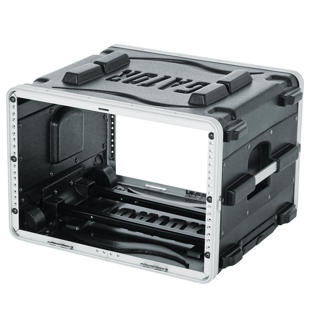 6U Audio Rack; Rolling