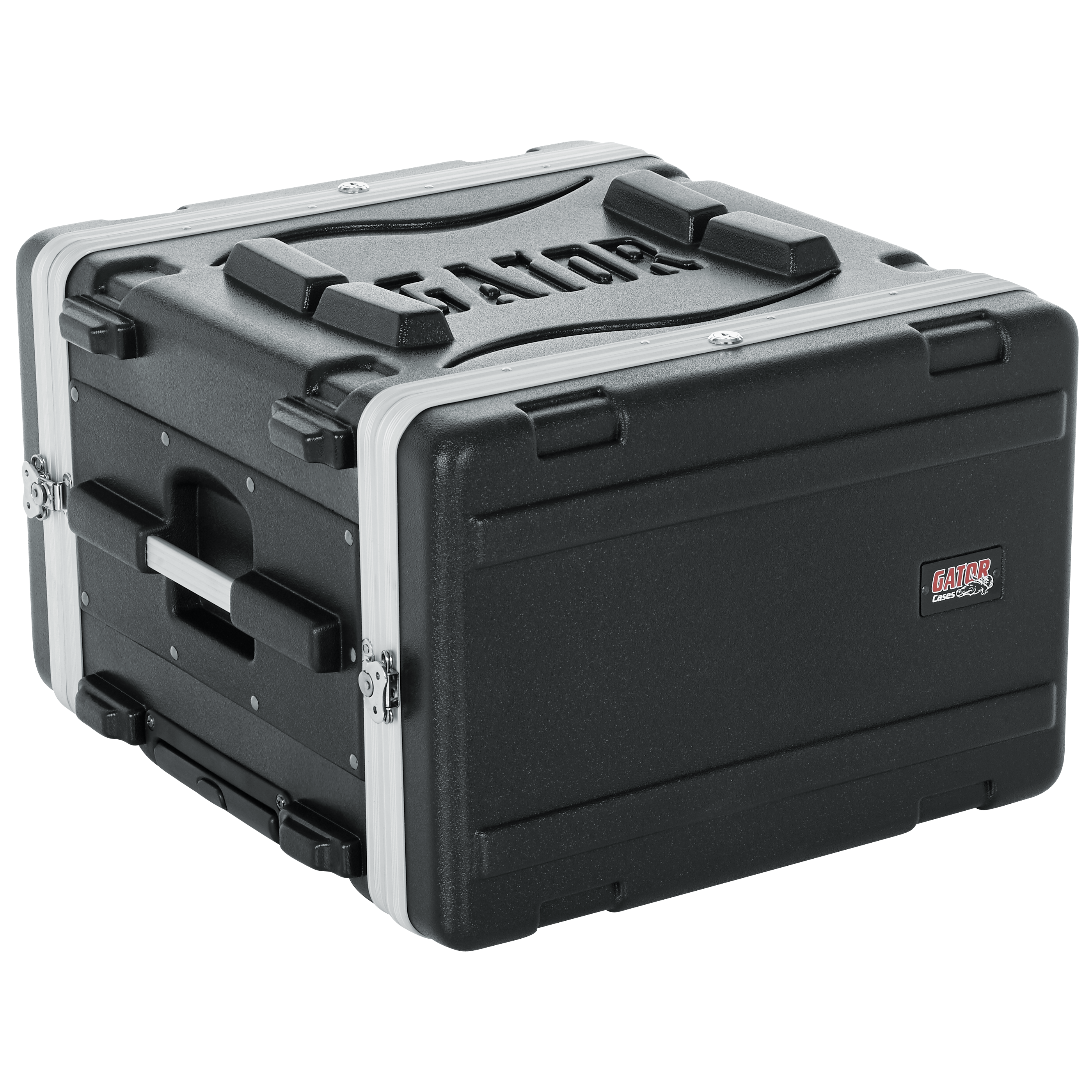 6U Audio Rack; Powered Rolling