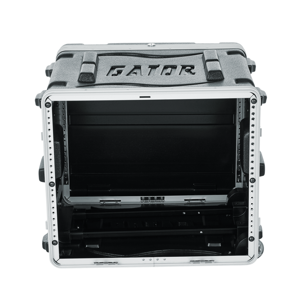 8U Audio Rack; Rolling