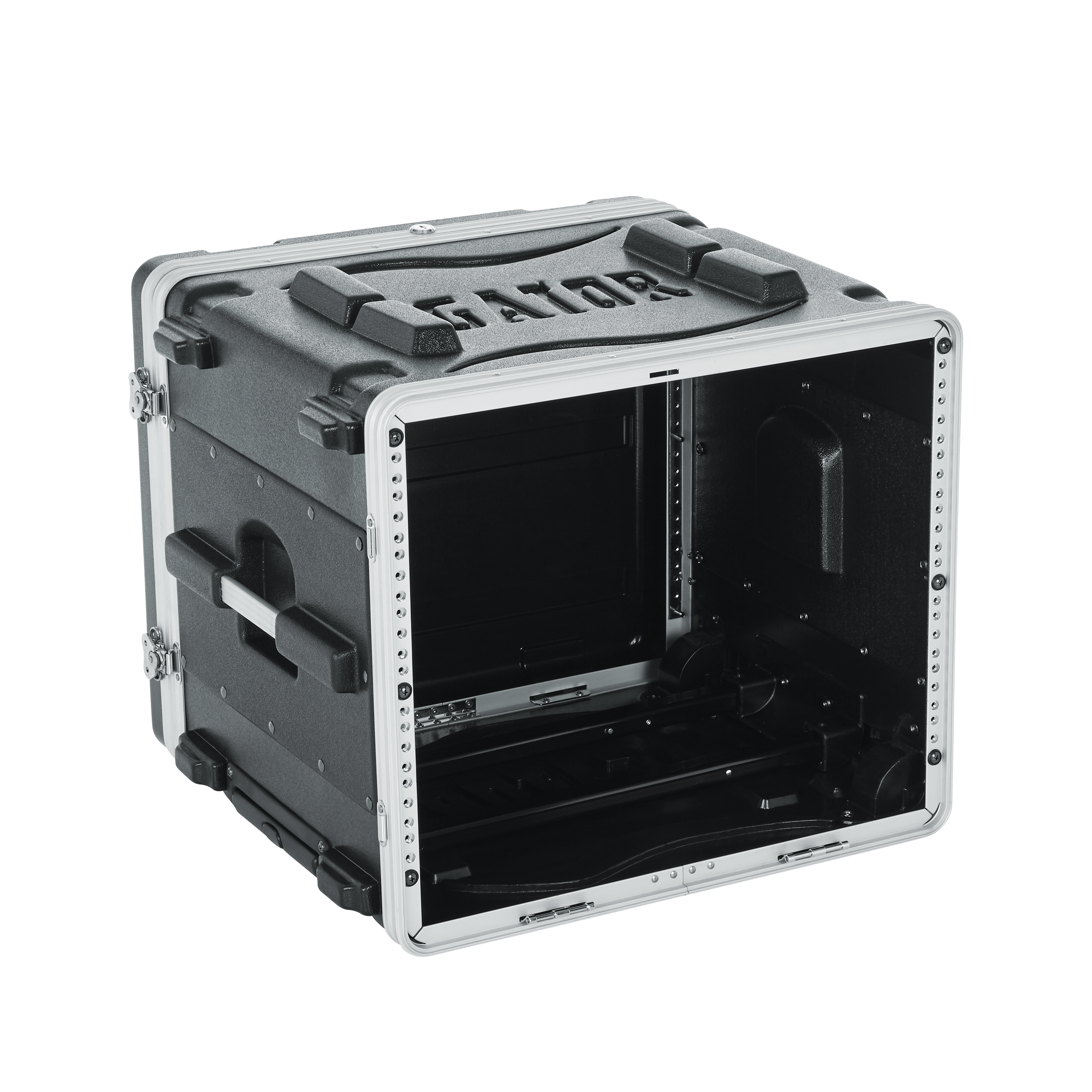 8U Audio Rack; Rolling