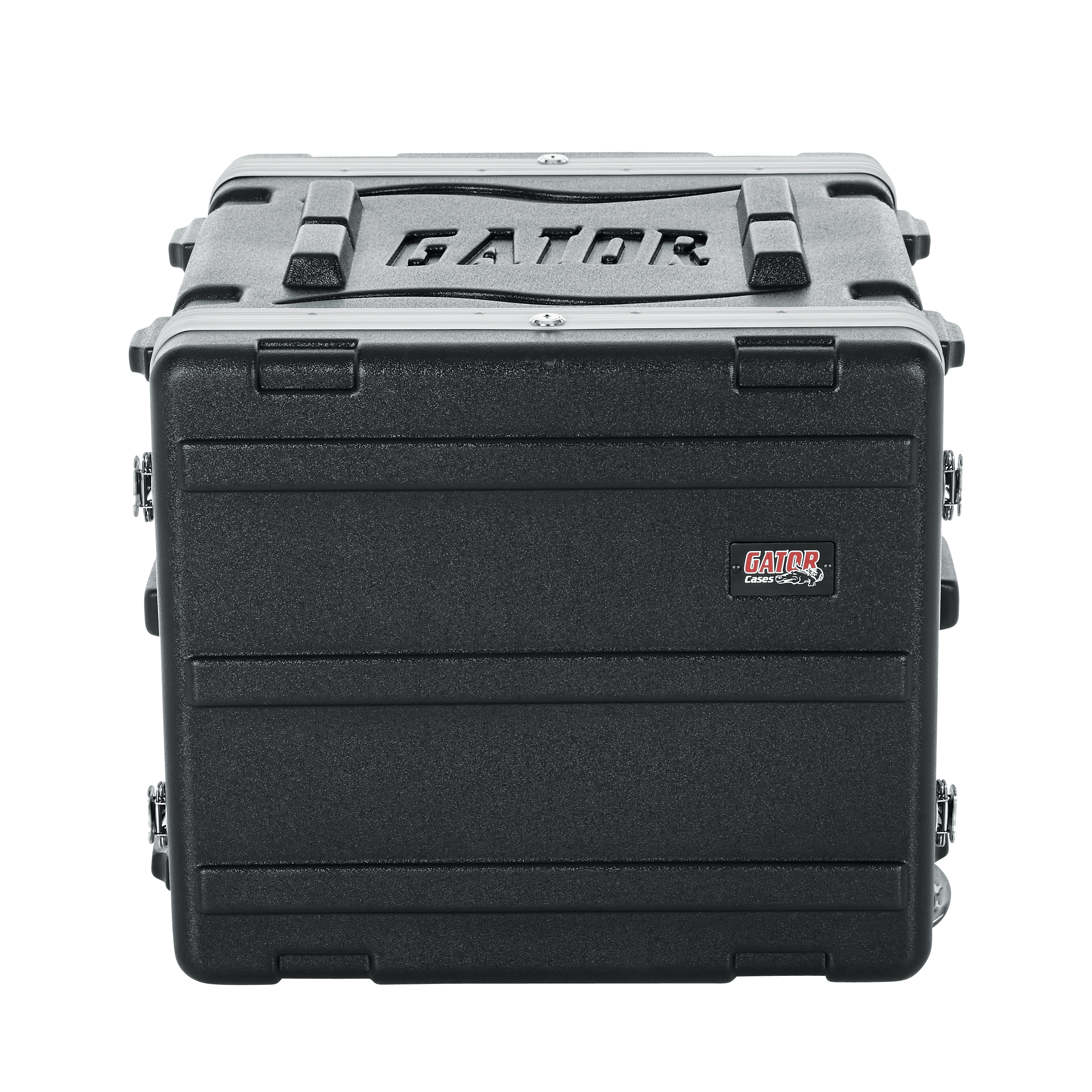 8U Audio Rack; Powered Rolling