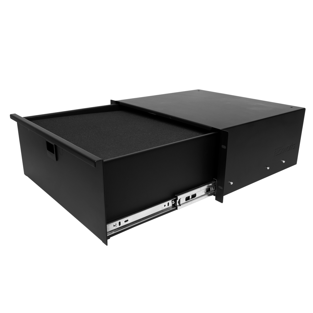 4U Drawer, 14.2" Deep w/ Foam Interior