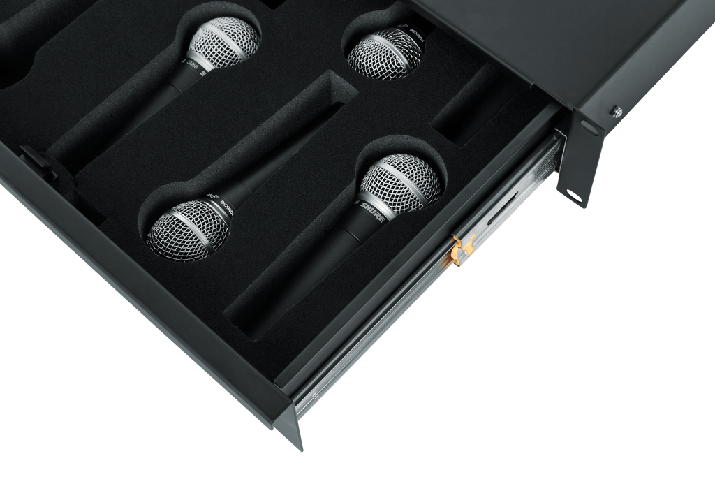 Microphone Drawer; 2U
