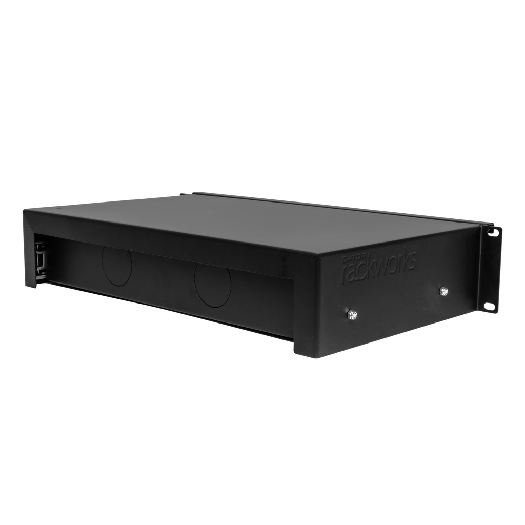 Shallow 2U Drawer, 9.5" Deep