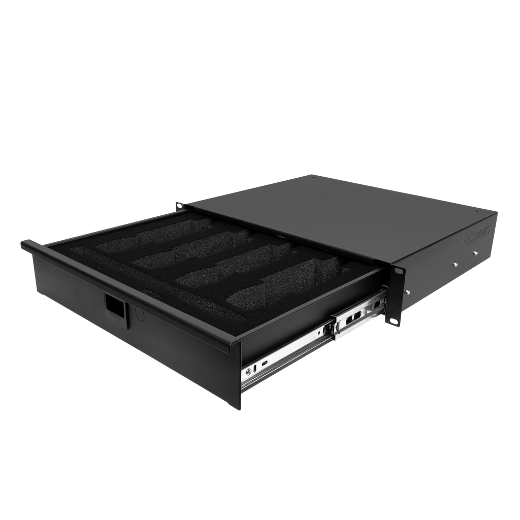 Wireless Microphone Drawer; 2U