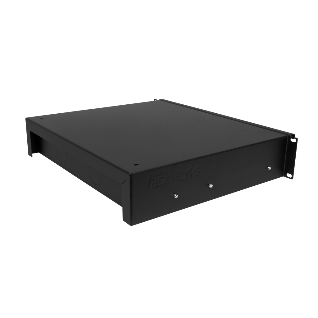 Wireless Microphone Drawer; 2U
