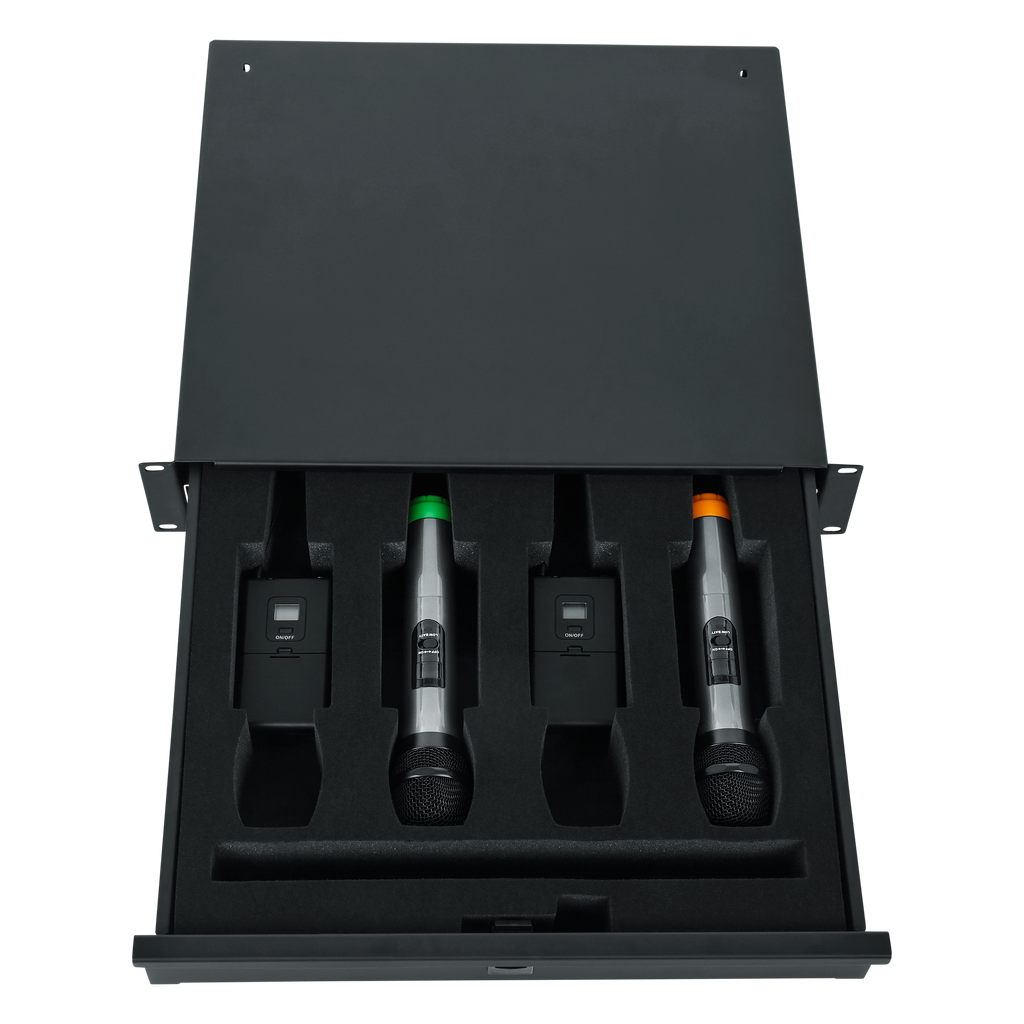 Wireless Microphone Drawer; 2U